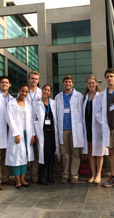 health students in Santiago 